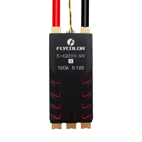 Original FLYCOLOR X-CROSS HV3 60A 80A120A160A ESC 5-12S BLHeli-32 Dshot Proshot 64MHz 32-Bit Speed Controller for Racing Drone